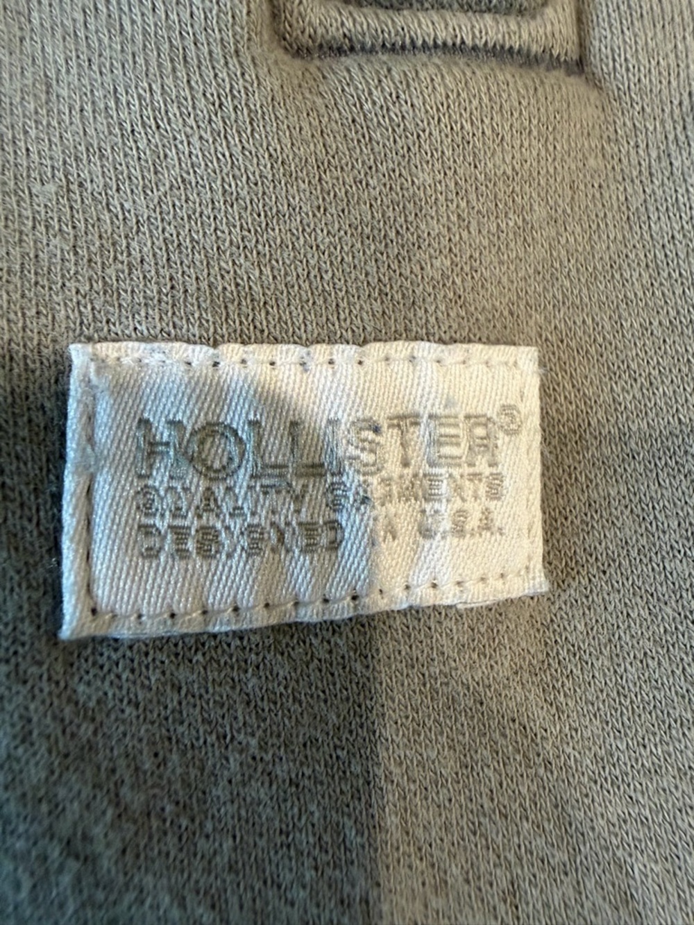 Hollister Gray Fleece-Lined Sweatpants - Picture 3 of 4